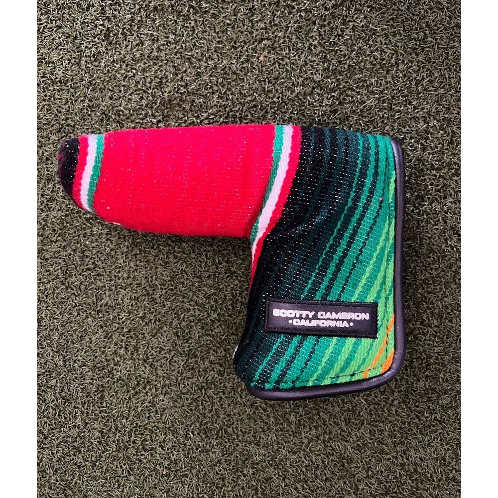 Scotty Cameron 2015 Cinco De Mayo Blanket Serape Blade Putter Headcover- NEW!